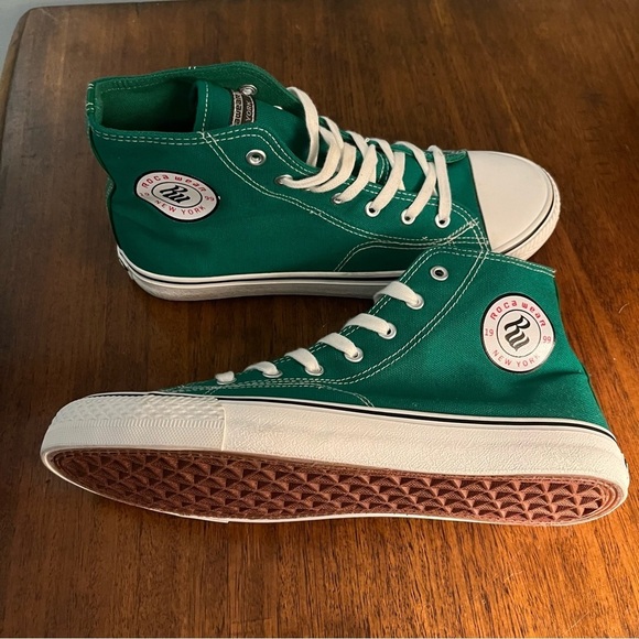 Rocawear Men's Cousey Canvas High Top Navy Sneakers Size 8.5 . New, never worn - Picture 7 of 14